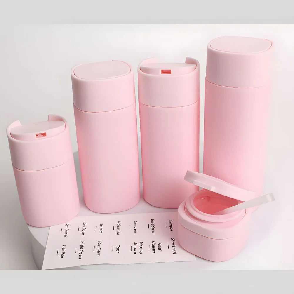5-Piece Travel Toiletry Bottles Set