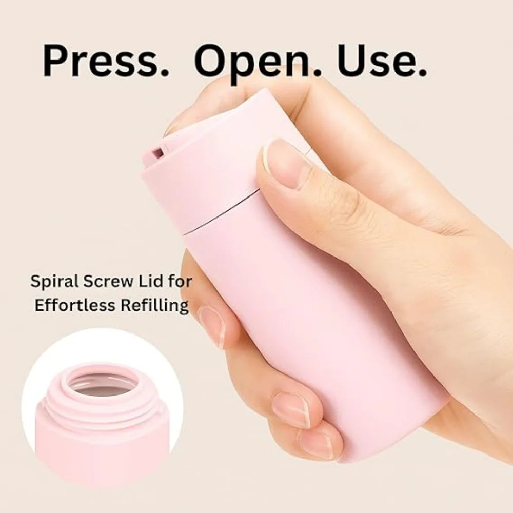 5-Piece Travel Toiletry Bottles Set