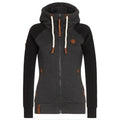 Women's Zip-Up Hoodie Coat – Oversized Warm Winter Sweatshirt