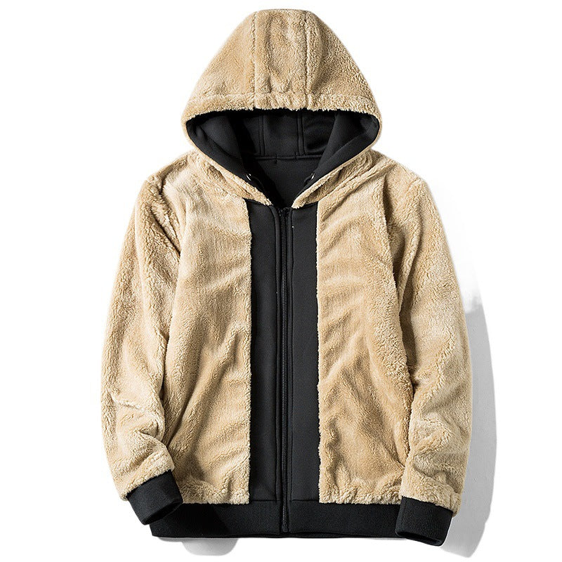 Men's Fleece-Lined Zip-Up Hoodie