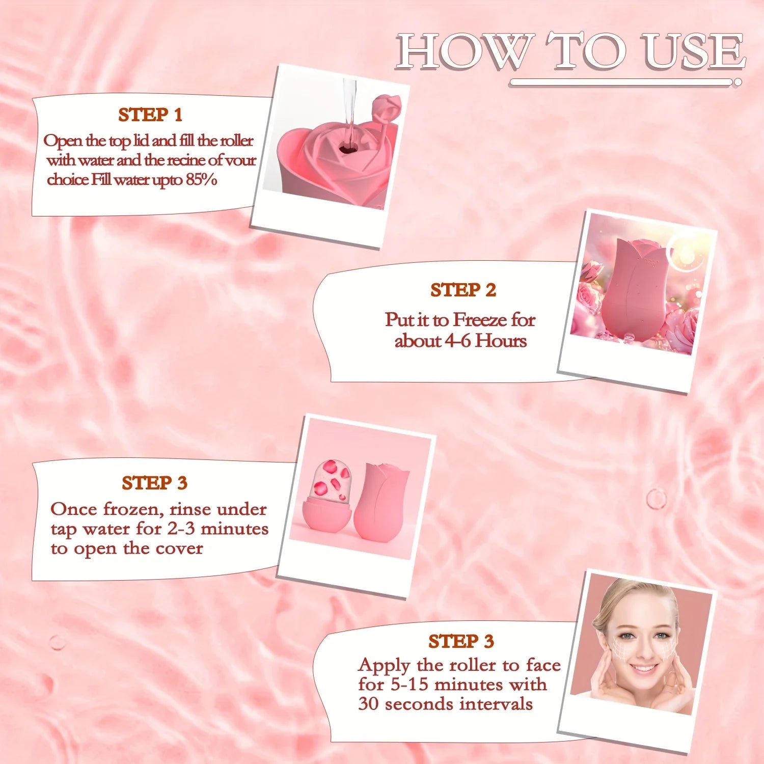 Silicone Ice Roller for Face & Eyes