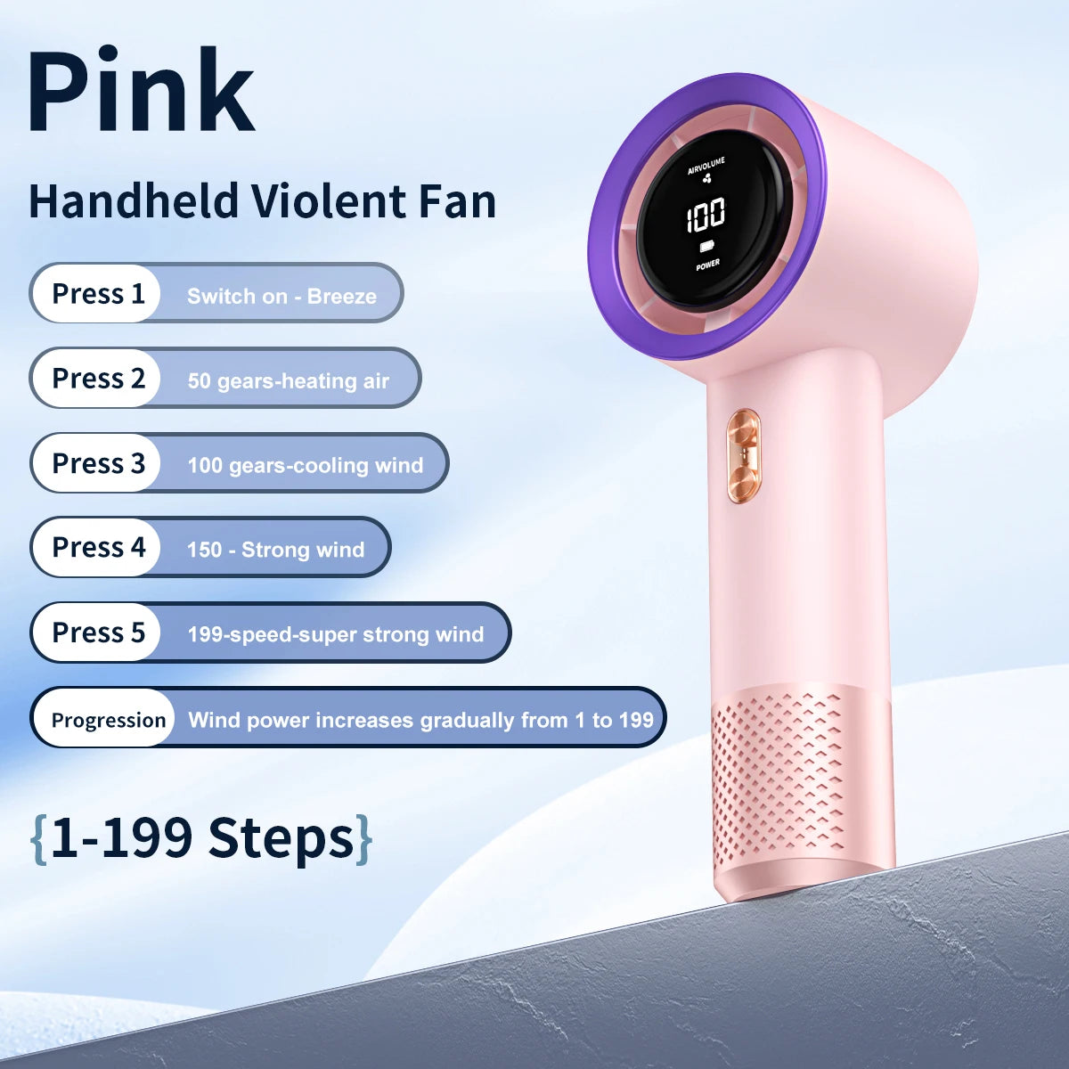 Mini Portable Handheld Fan