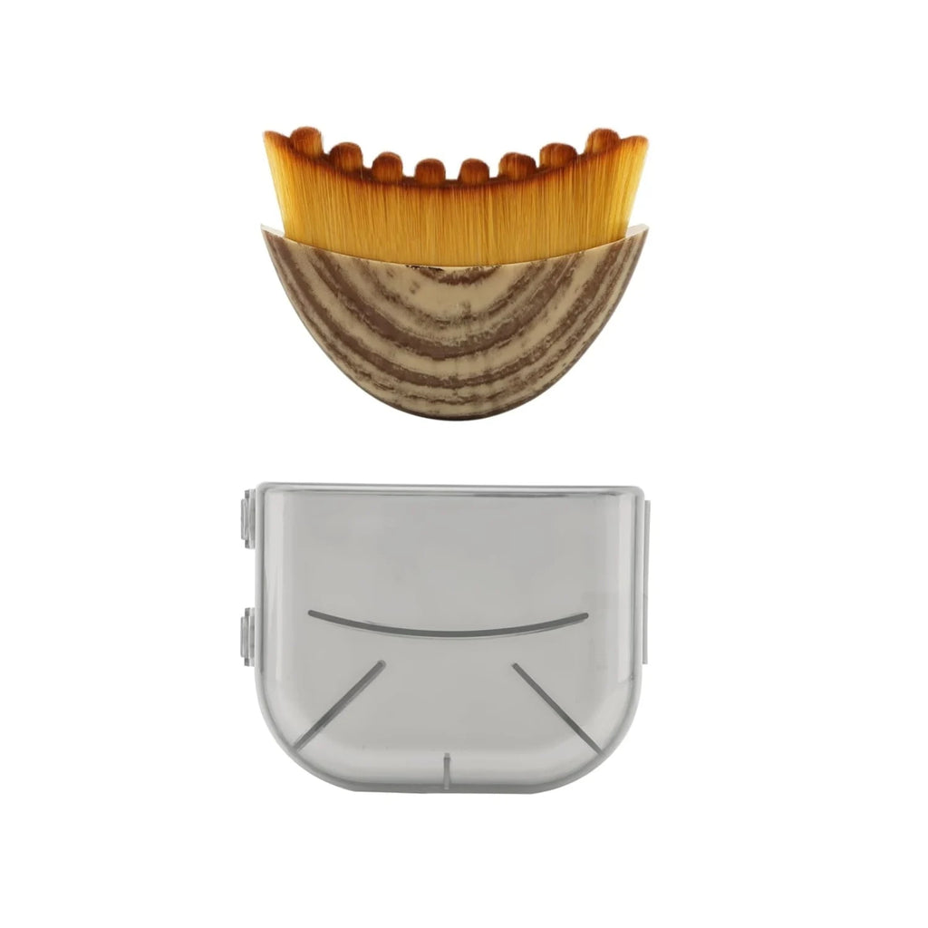 Ergonomic Facial Massage Brush – Dry Brush for Face & Jawline