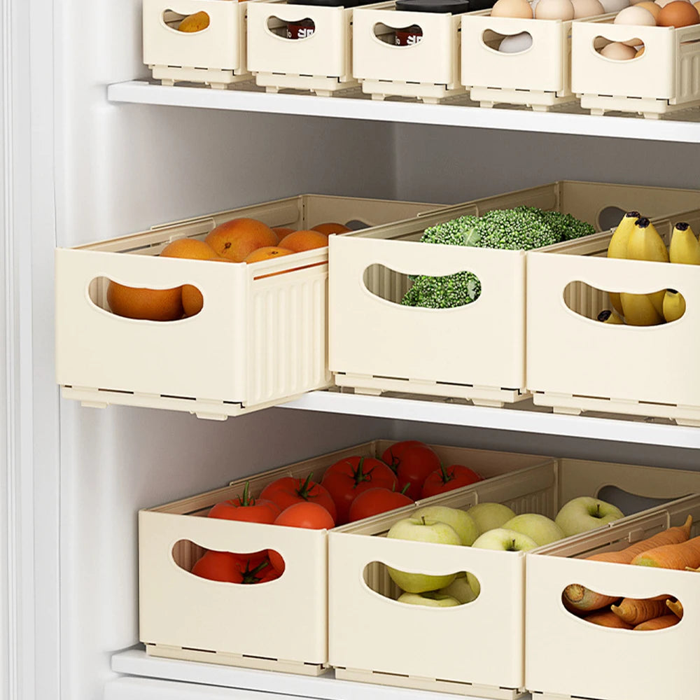 Retractable Kitchen Storage Basket