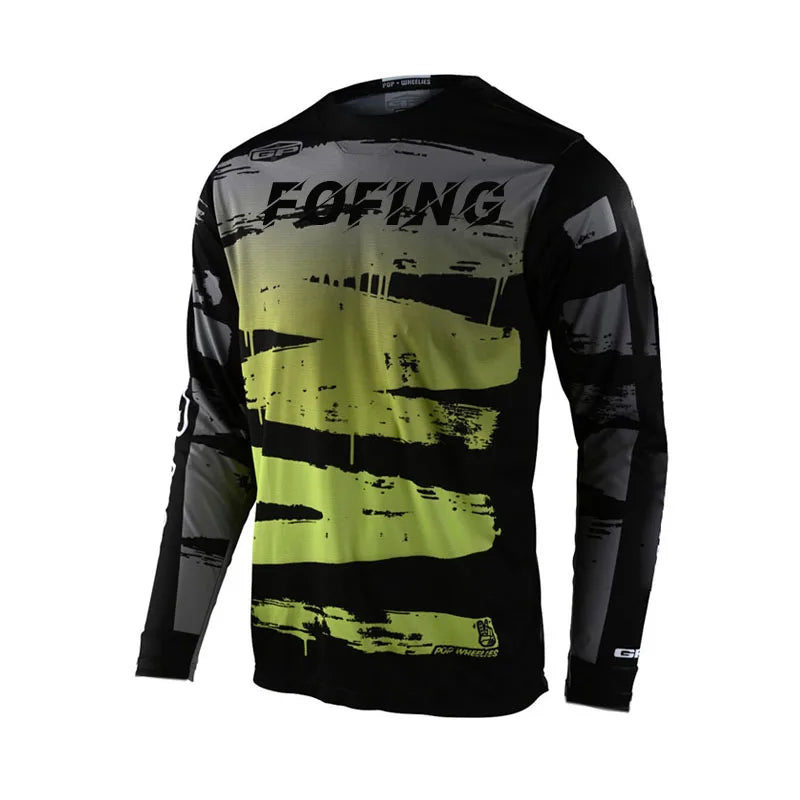 Unisex Long Sleeve Cycling Jersey – Breathable, Quick Dry, 16 Colours