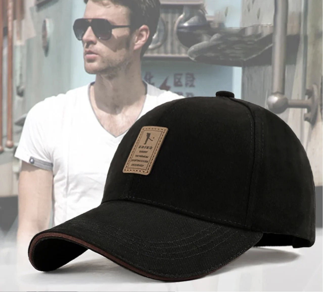 Unisex Baseball Cap – Classic Solid Colour, Adjustable Fit