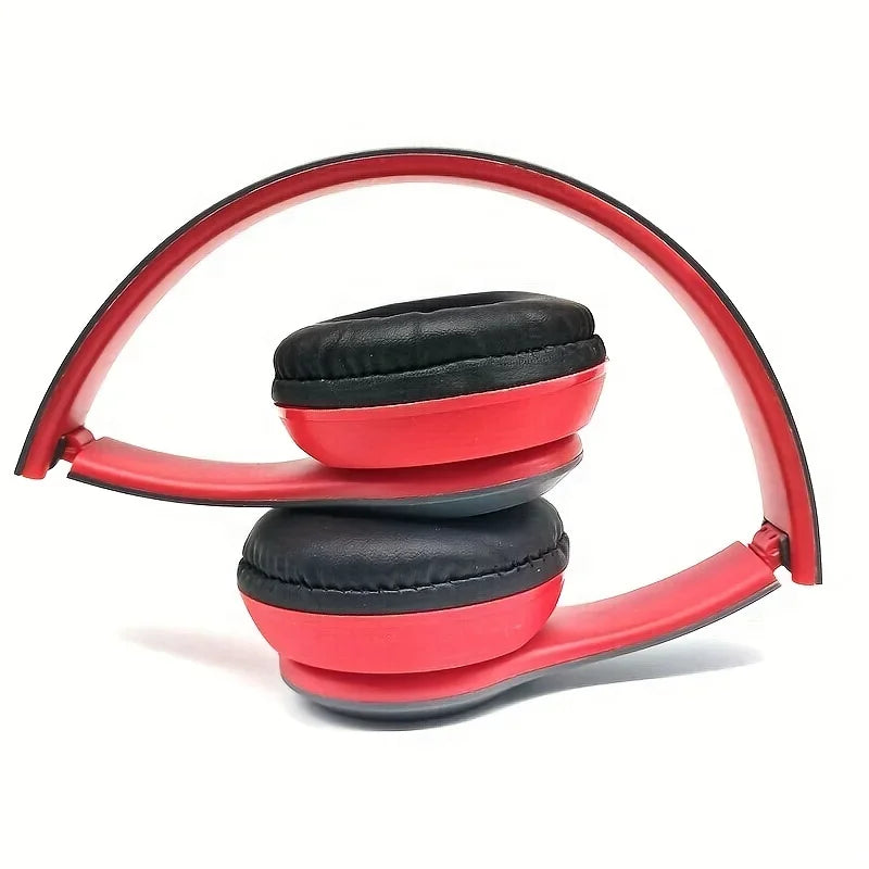 P47 Wireless Headphones – Foldable Bluetooth 5.0, HiFi Stereo Bass with Mic
