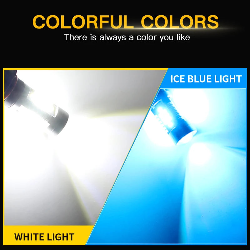 P13W LED DRL Bulbs 2-Pack