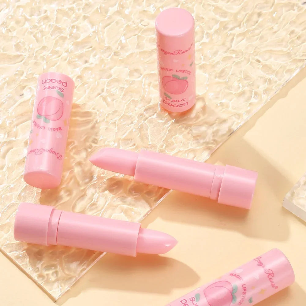 Colour-Shift Lip Balm – Hydrating Peach Jelly Stain