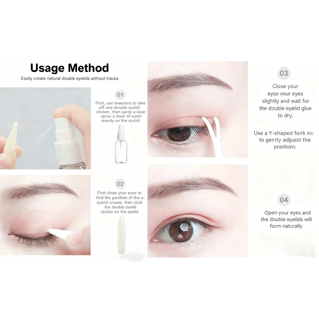 Invisible Double Eyelid Patch – Natural Lifting Effect