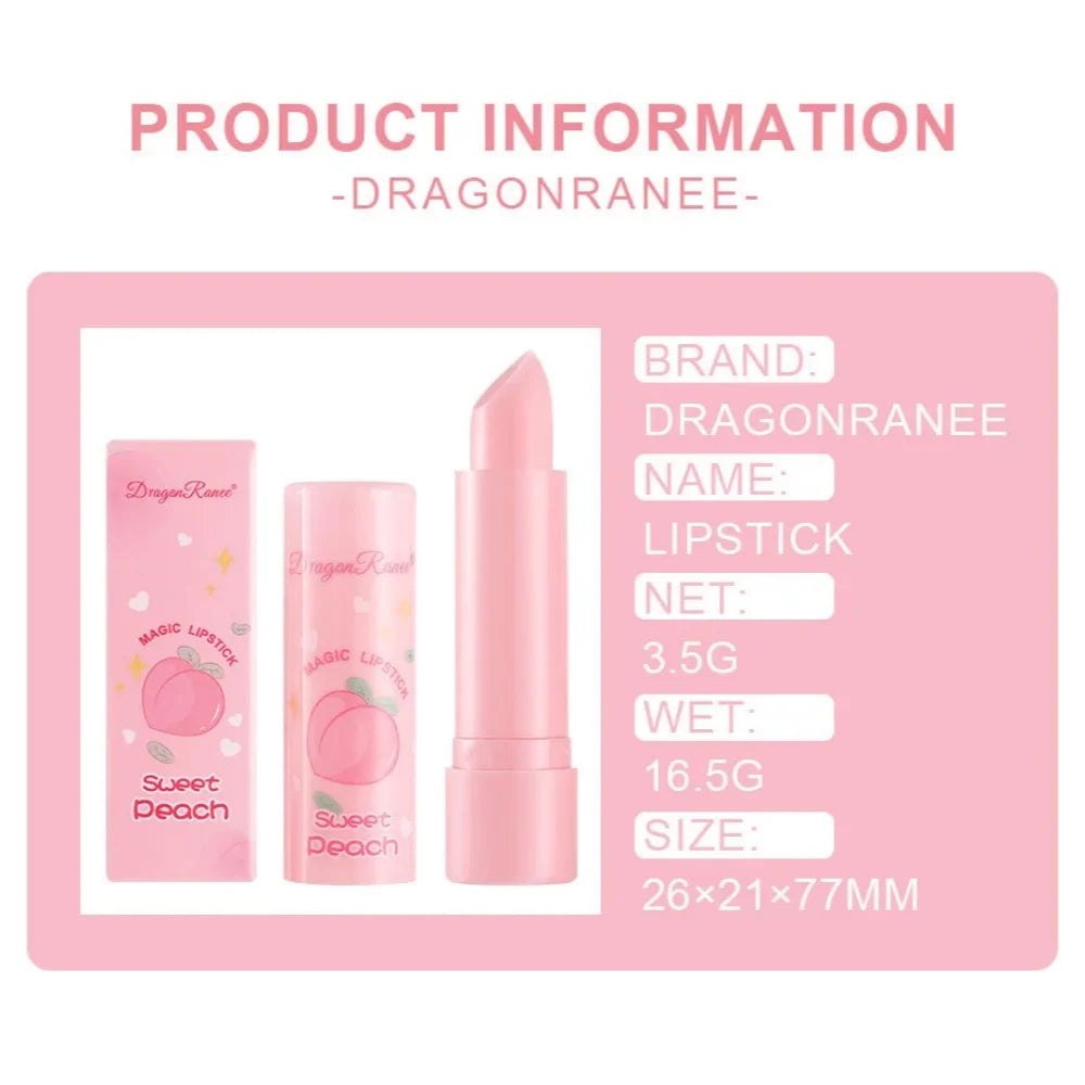 Colour-Shift Lip Balm – Hydrating Peach Jelly Stain