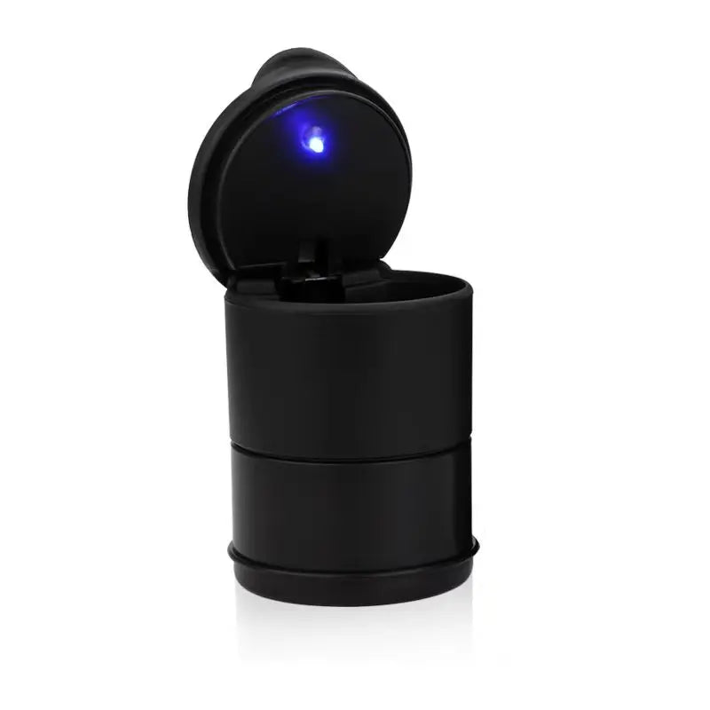 Portable Car LED Ashtray – Universal Cup Holder Style (7x7x10cm)