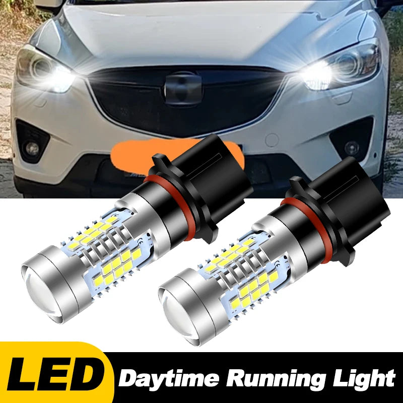 P13W LED DRL Bulbs 2-Pack