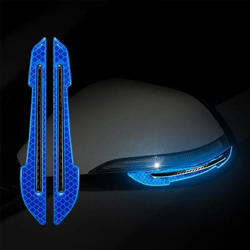 Car Reflective Safety Stickers – Wheel Hub, Door & Rear Warning Tape