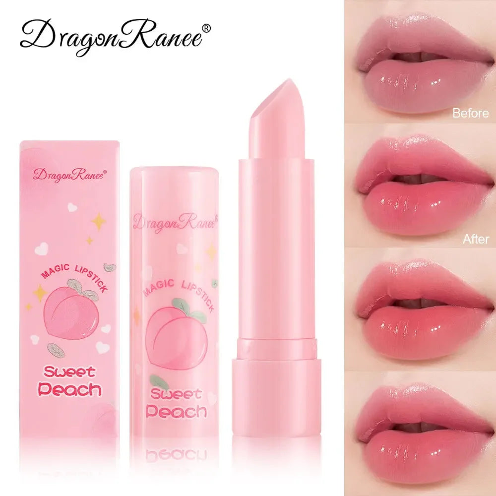Colour-Shift Lip Balm – Hydrating Peach Jelly Stain