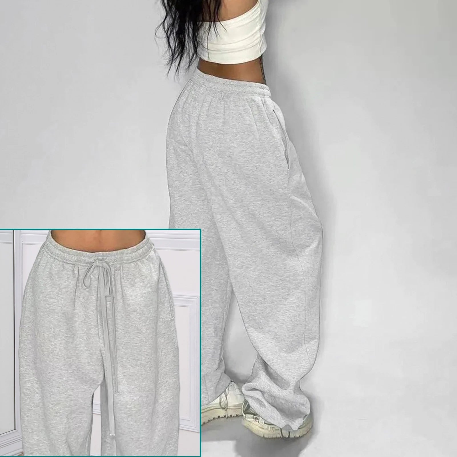 Women's Loose Hip Hop Dance Sweatpants