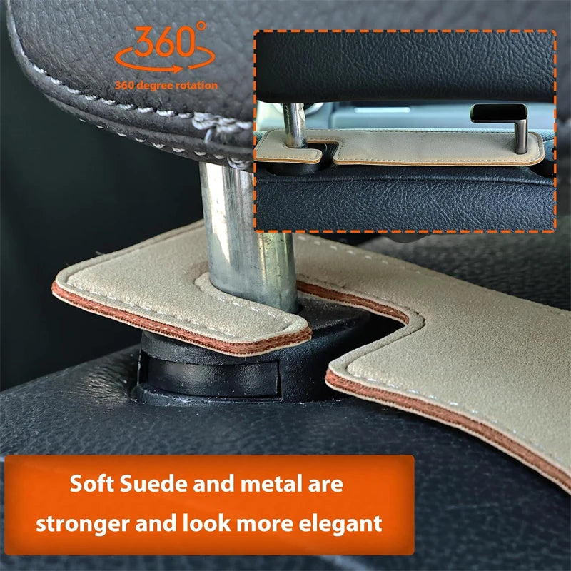 Car Seat Headrest Hooks