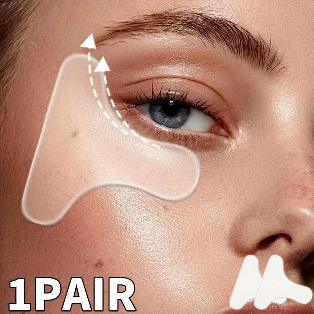 Silicone T-Shape Eye Patch – Reusable Facial Skincare