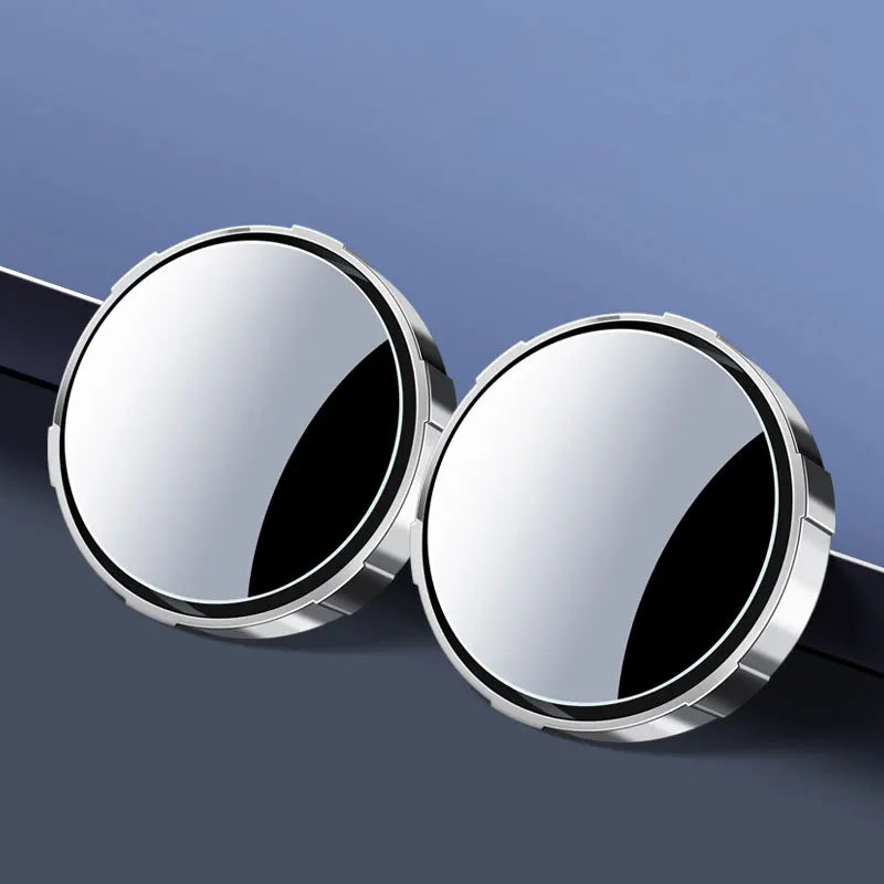 360° Adjustable Car Blind Spot Mirror – HD Convex Wide Angle (Pack of 2)