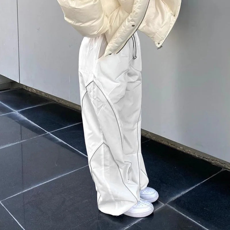 Women's Baggy Harem Sweatpants – Y2K Wide Leg