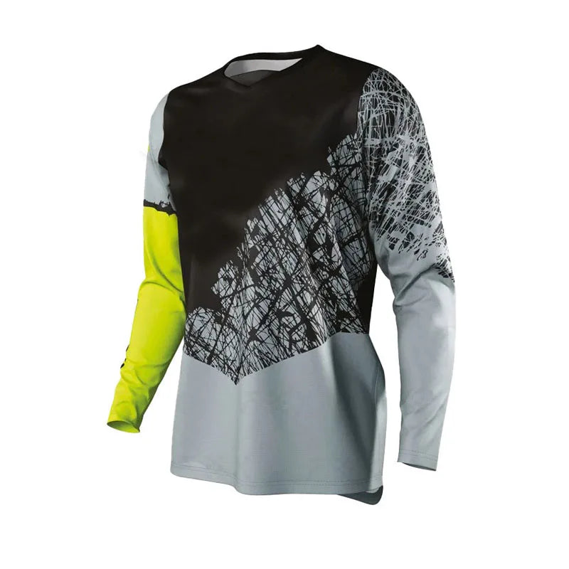 Unisex Long Sleeve Cycling Jersey – Breathable, Quick Dry, 16 Colours
