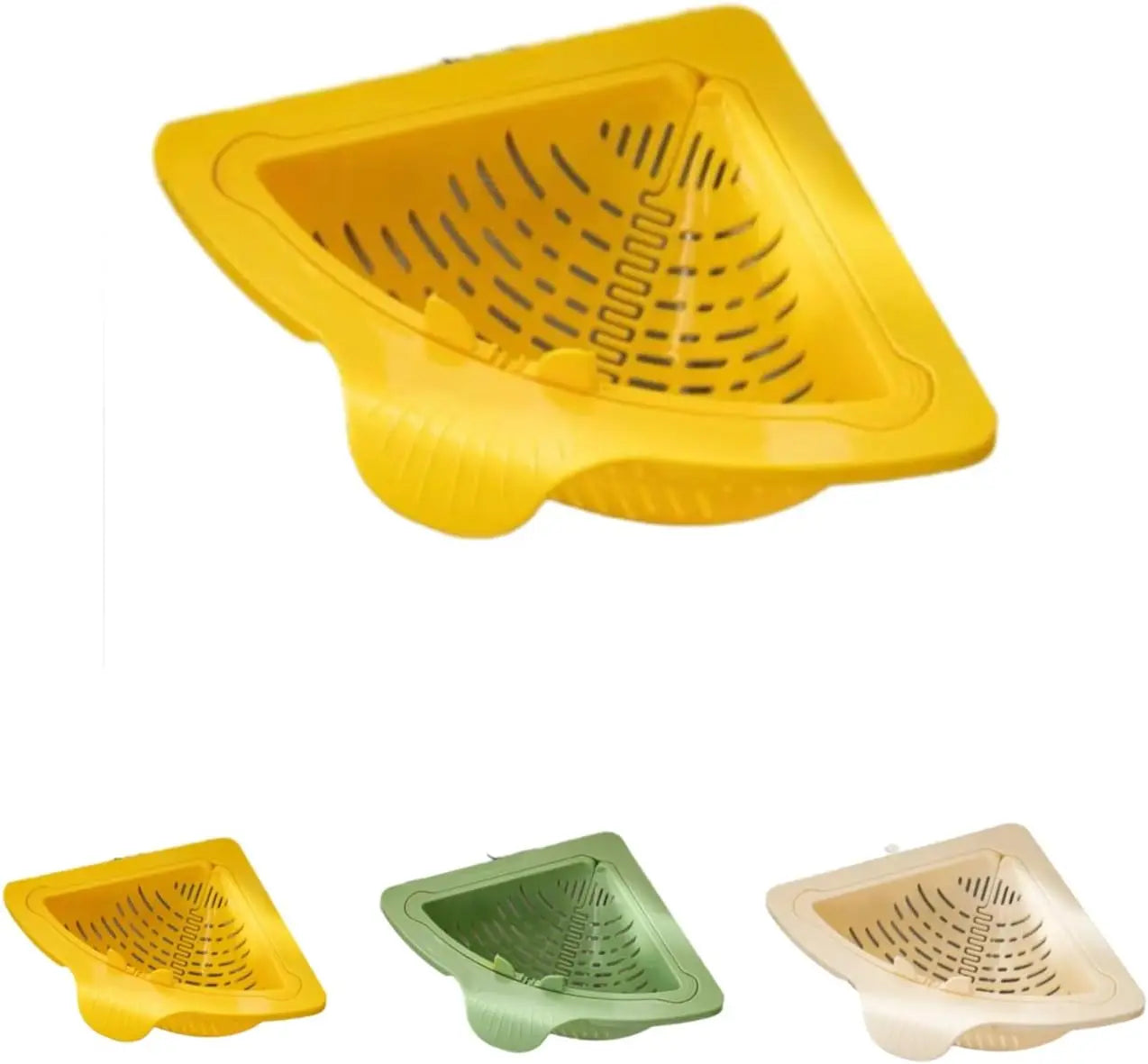 Magnetic Triangular Sink Drain Basket