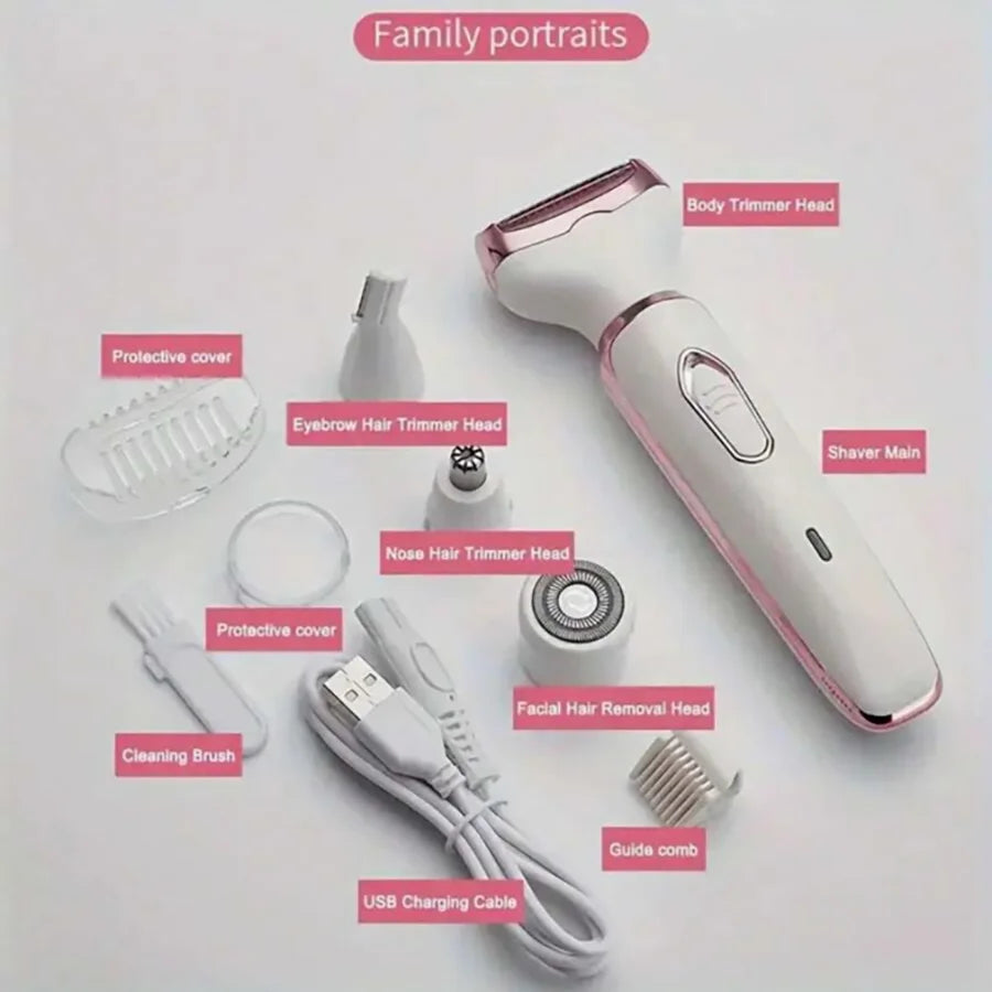 4-in-1 Ladies Electric Shaver