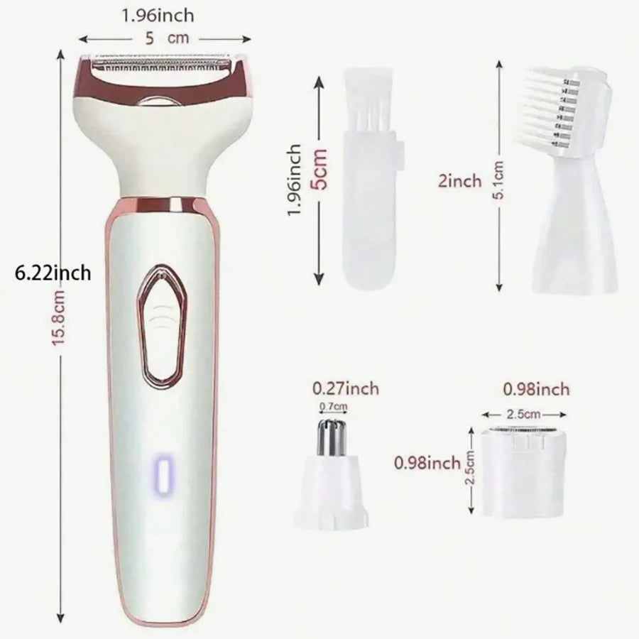 4-in-1 Ladies Electric Shaver