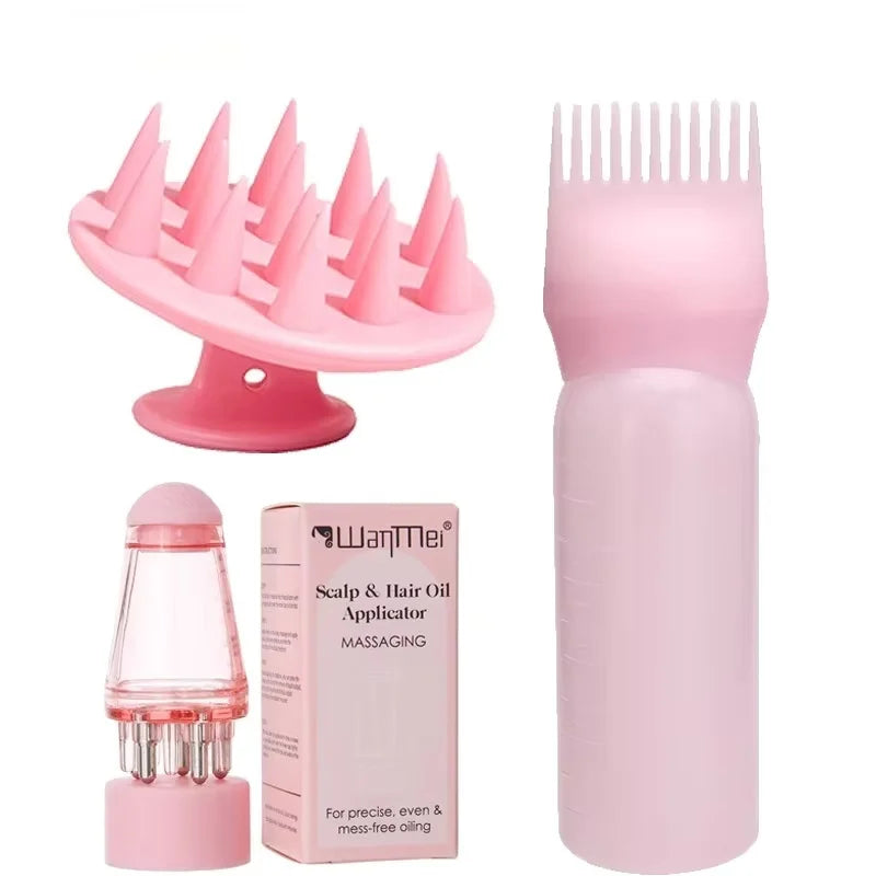 Scalp Hair Oil Applicator Set