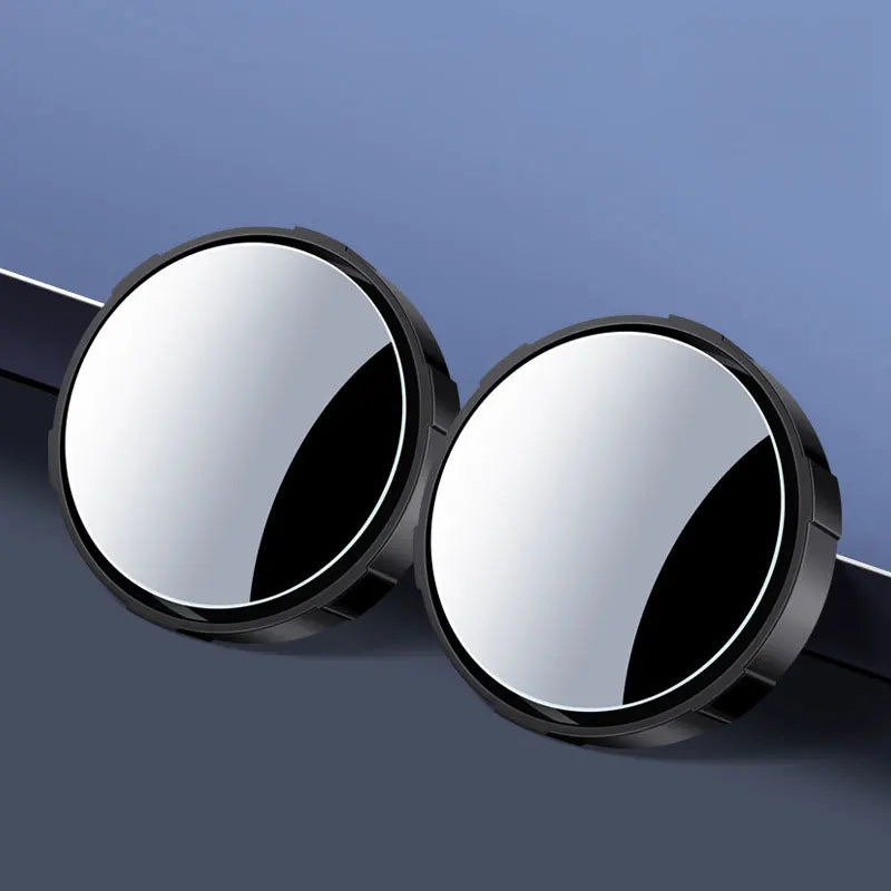 360° Adjustable Car Blind Spot Mirror – HD Convex Wide Angle (Pack of 2)