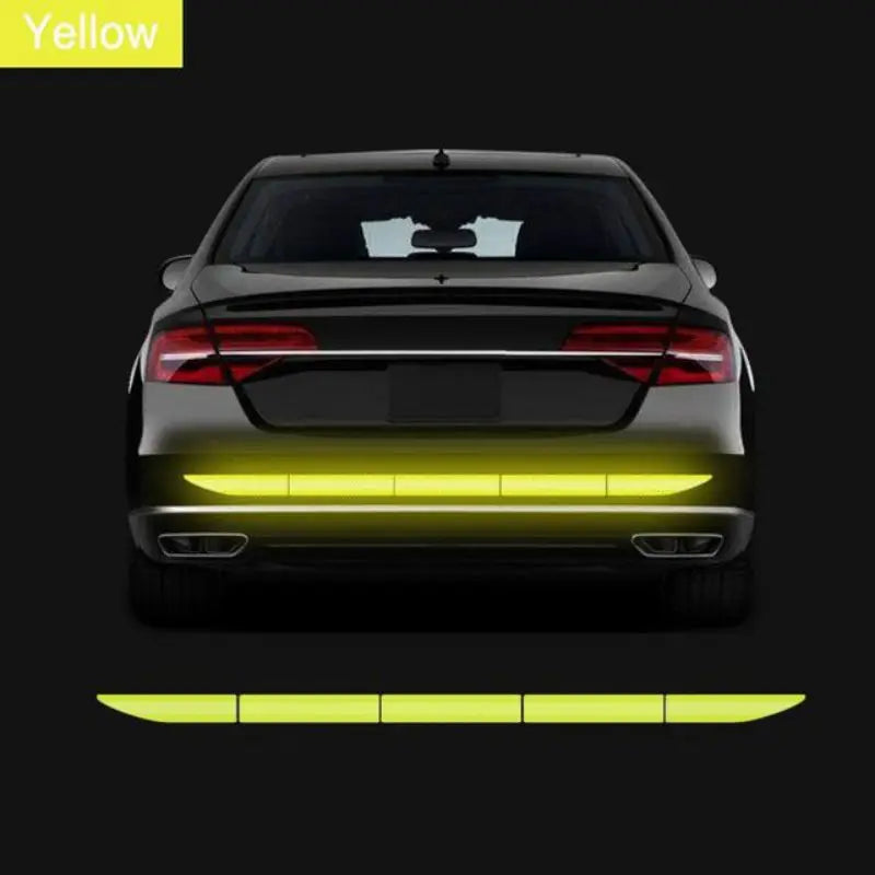 Car Reflective Safety Stickers – Wheel Hub, Door & Rear Warning Tape