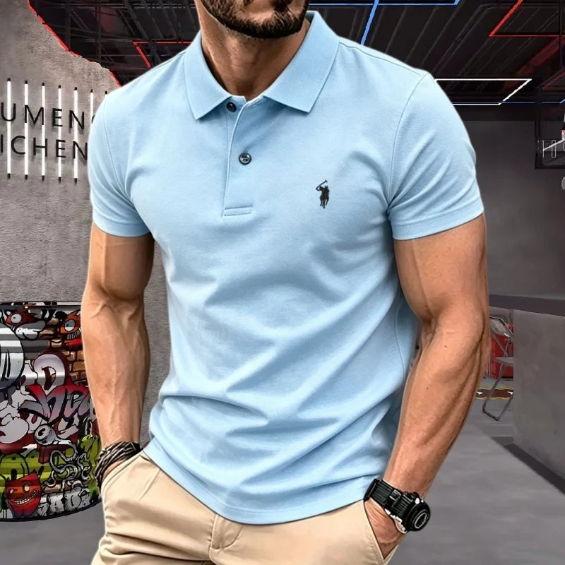 Men's Premium Cotton Polo Shirt