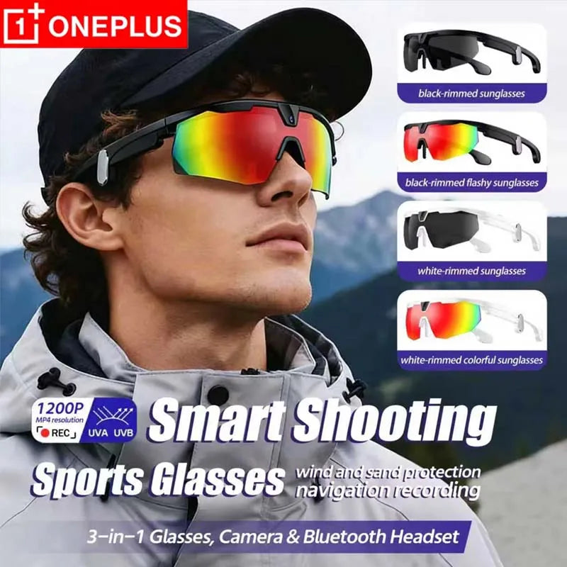 OnePlus Smart Glasses – Bluetooth 5.3, AI Camera, WiFi & Navigation