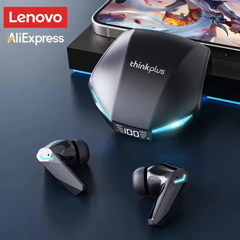 Lenovo HT38 TWS Wireless Earbuds – HiFi Stereo, Fast Charging, Sweatproof