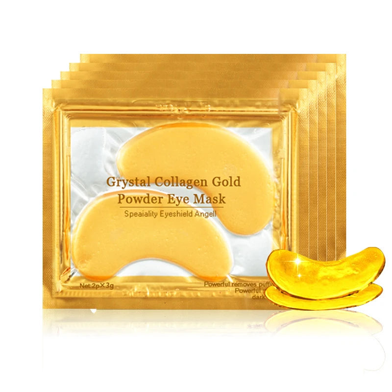 Gold Collagen Eye Masks – 100 Pieces (50 Pairs) Anti-Ageing & Moisturising
