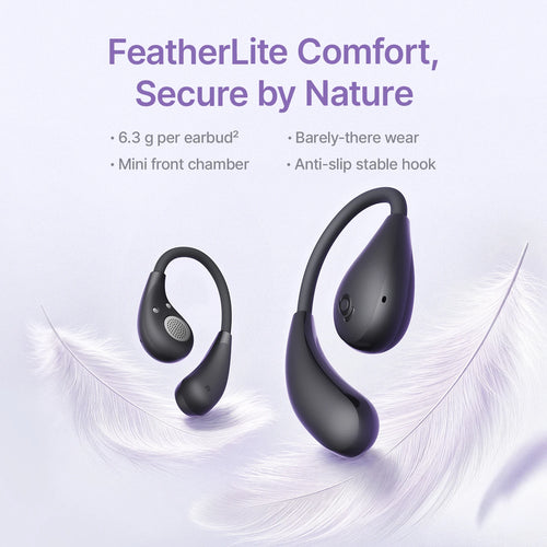 Baseus Eli 2i Fit Open-Ear Sport Wireless Earphones | Bluetooth 5.4 | 43Hrs Playtime | IP55 Waterproof