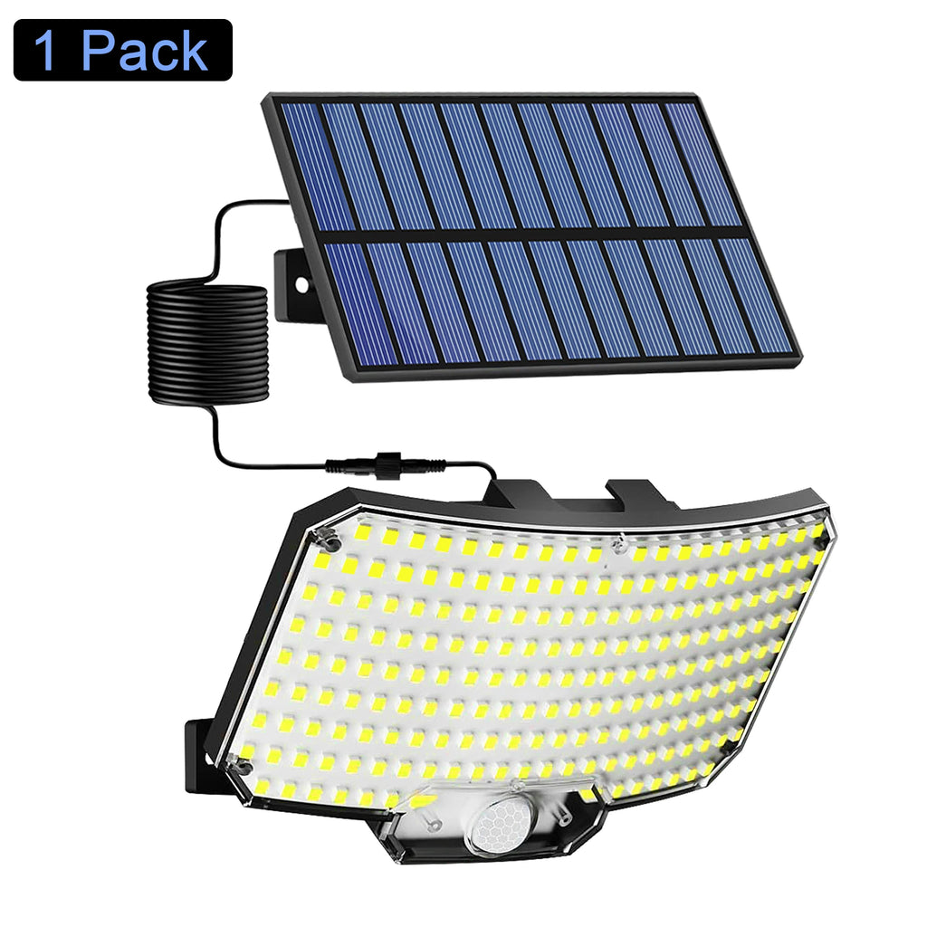 Solar Motion Sensor Security Light – 234 LED, IP65, Remote Control (20m)