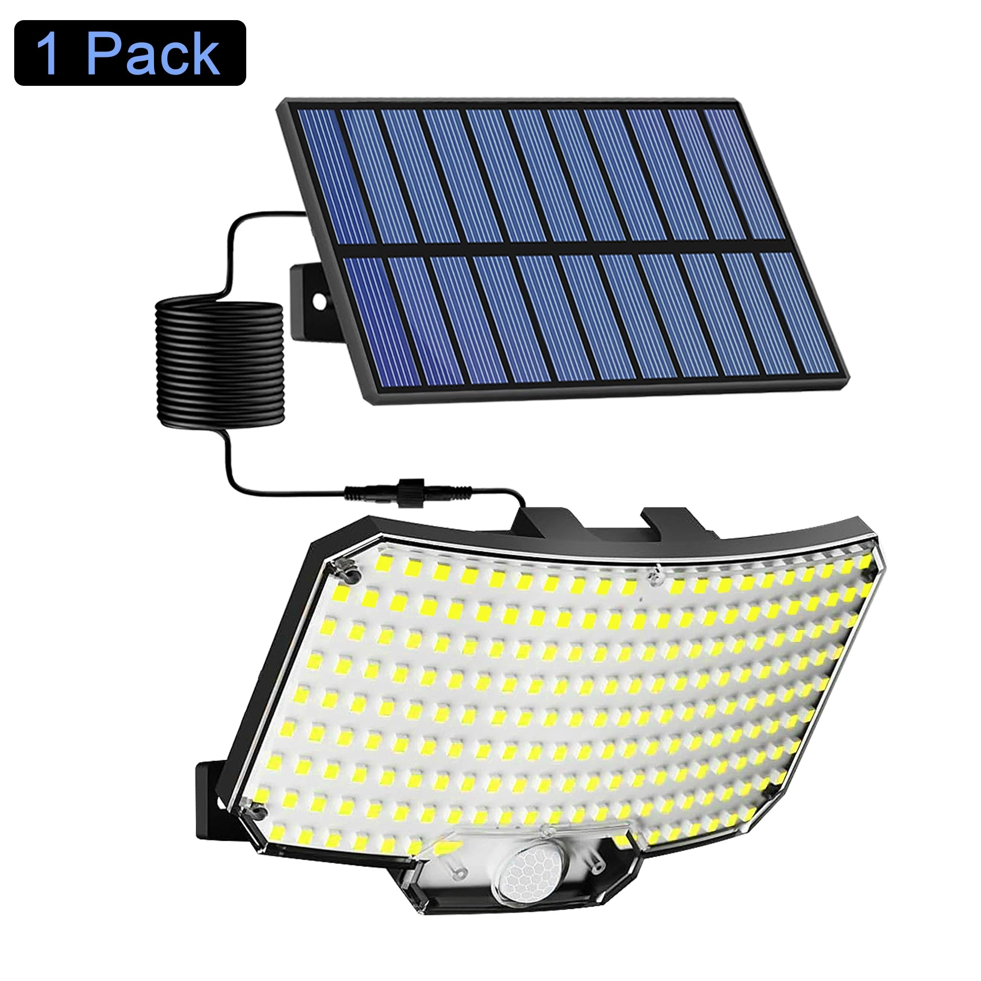 Solar Motion Sensor Security Light – 234 LED, IP65, Remote Control (20m)