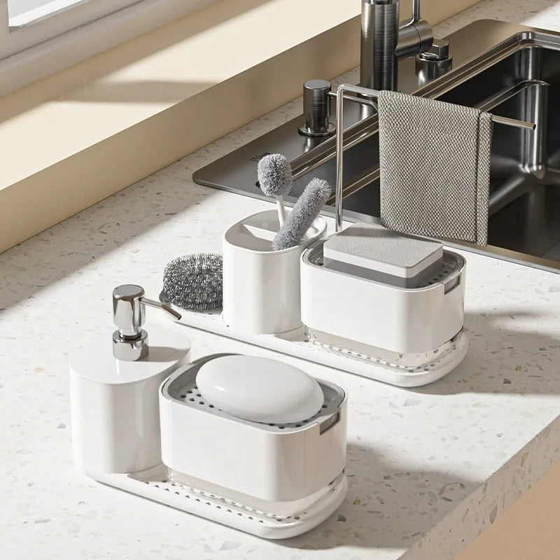 2-in-1 Seepdispenser & Sponshouer