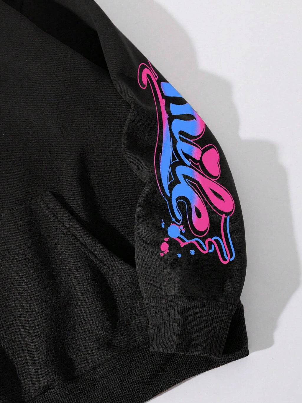 Graffiti Print Women's Hoodie – Street Hip Hop Style