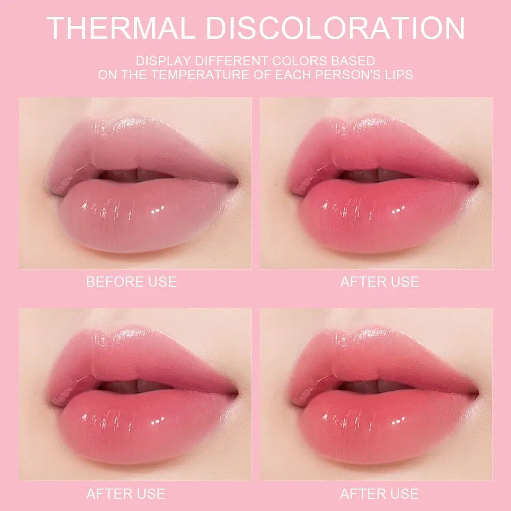 Colour-Shift Lip Balm – Hydrating Peach Jelly Stain