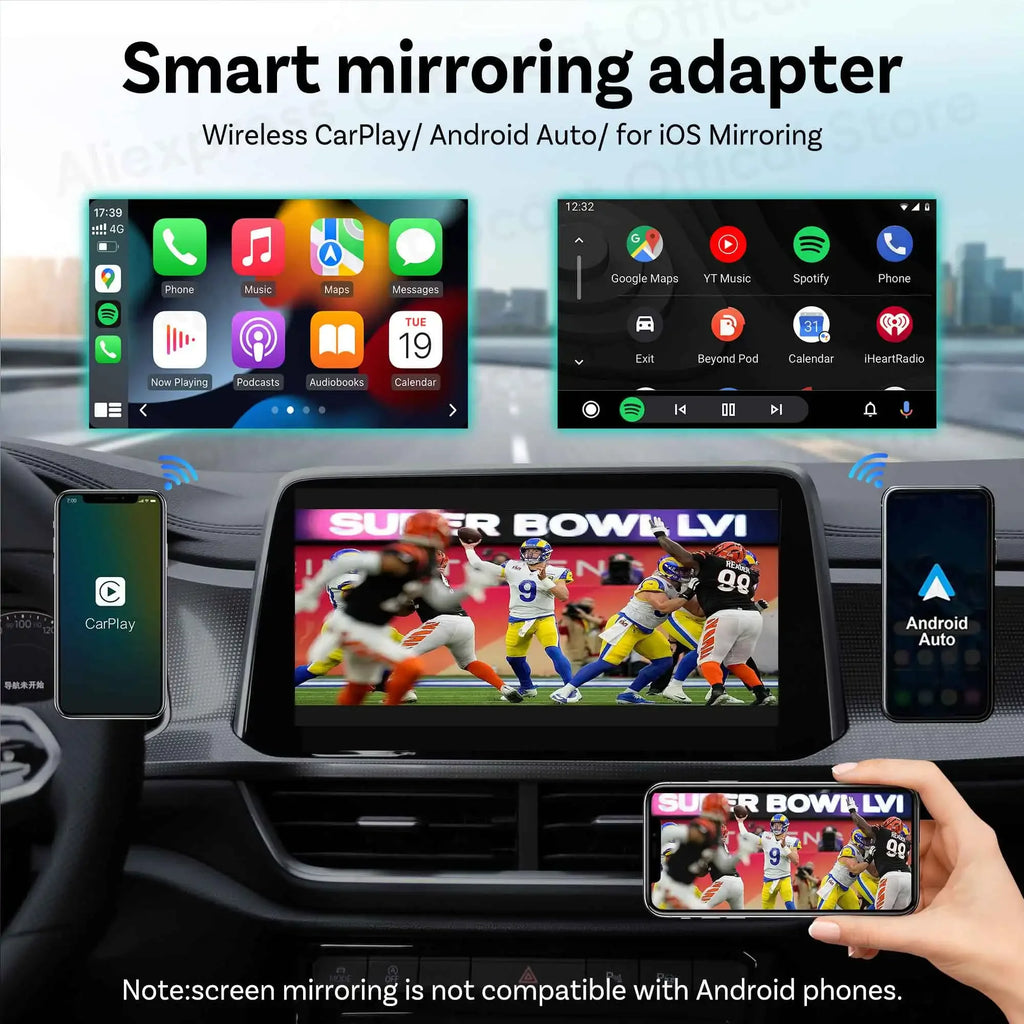 Ottocast Mini Air — 3-in-1 Wireless CarPlay