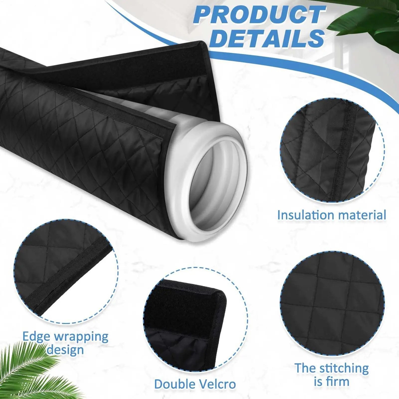 Portable AC Hose Insulation Cover