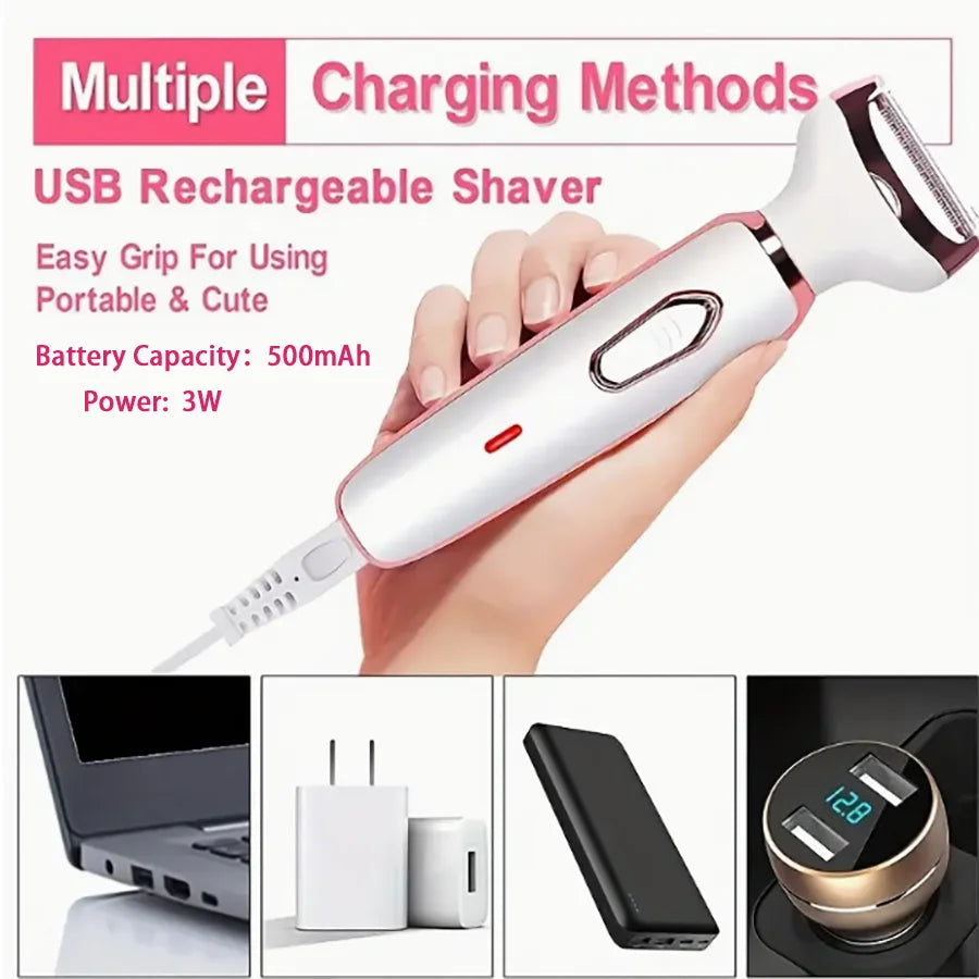 4-in-1 Ladies Electric Shaver
