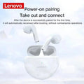 Lenovo HT38 TWS Wireless Earbuds – HiFi Stereo, Fast Charging, Sweatproof