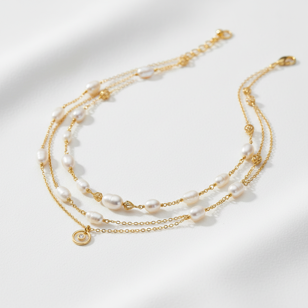 Pearl Layered Necklace